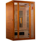 Golden Designs Sauna Golden Designs Maxxus "Aspen" Dual Tech 2 person Low EMF FAR Infrared Sauna Canadian Hemlock