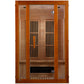 Golden Designs Sauna Golden Designs Maxxus "Aspen" Dual Tech 2 person Low EMF FAR Infrared Sauna Canadian Hemlock