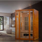 Golden Designs Sauna Golden Designs Maxxus "Aspen" Dual Tech 2 person Low EMF FAR Infrared Sauna Canadian Hemlock