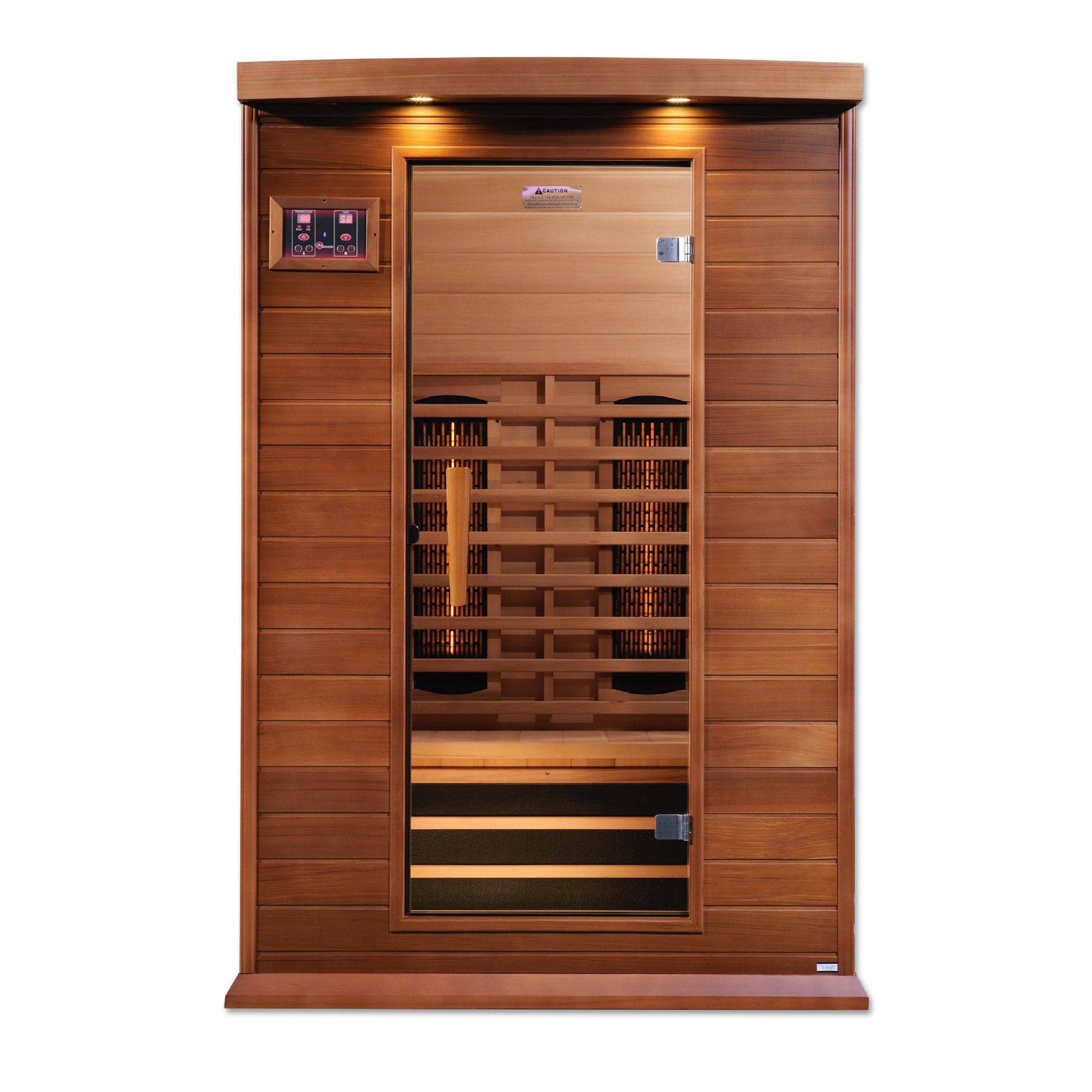 Golden Designs Sauna Golden Designs Maxxus "Cholet Edition" 2 Person Near Zero EMF FAR Infrared Sauna - Canadian Red Cedar