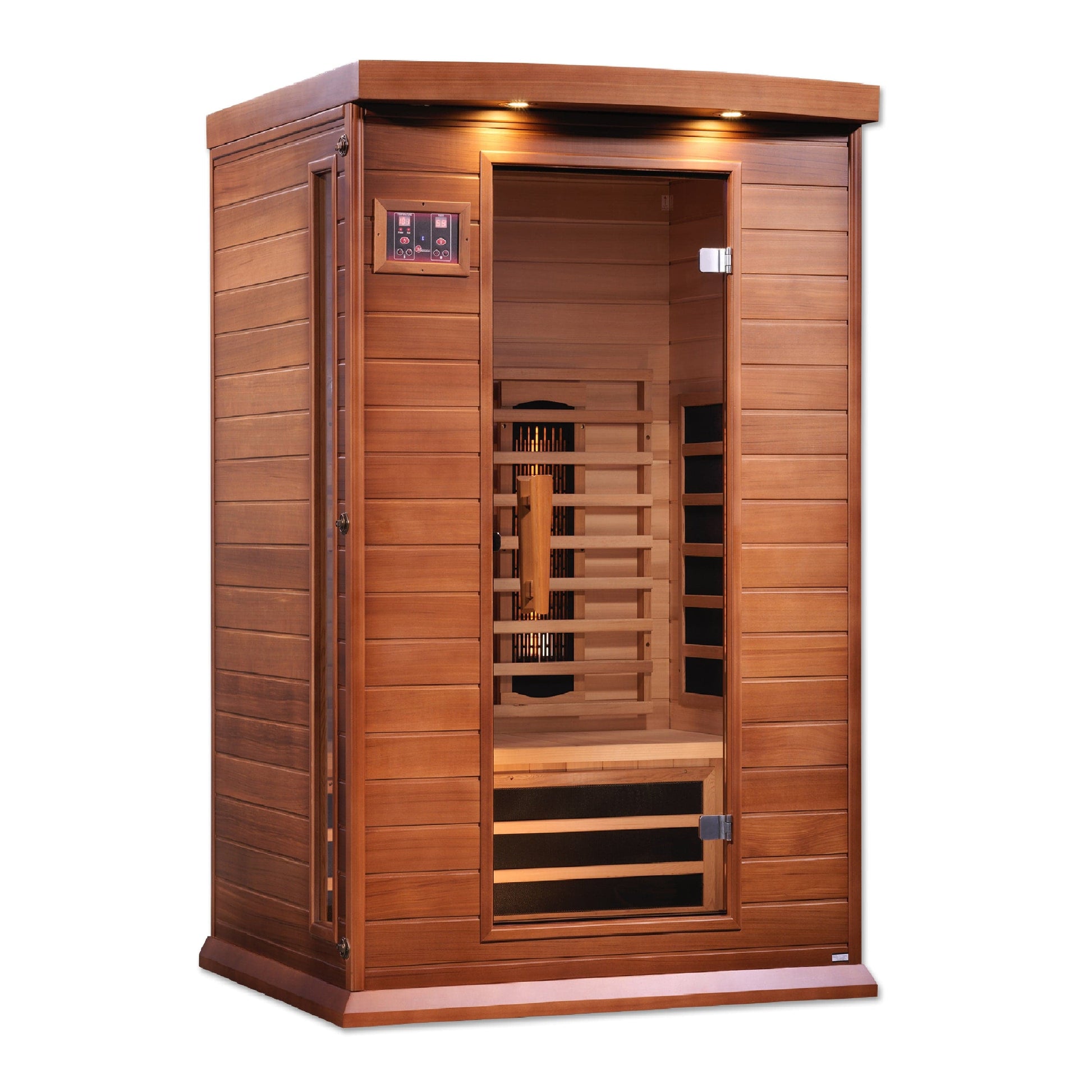 Golden Designs Sauna Golden Designs Maxxus "Cholet Edition" 2 Person Near Zero EMF FAR Infrared Sauna - Canadian Red Cedar