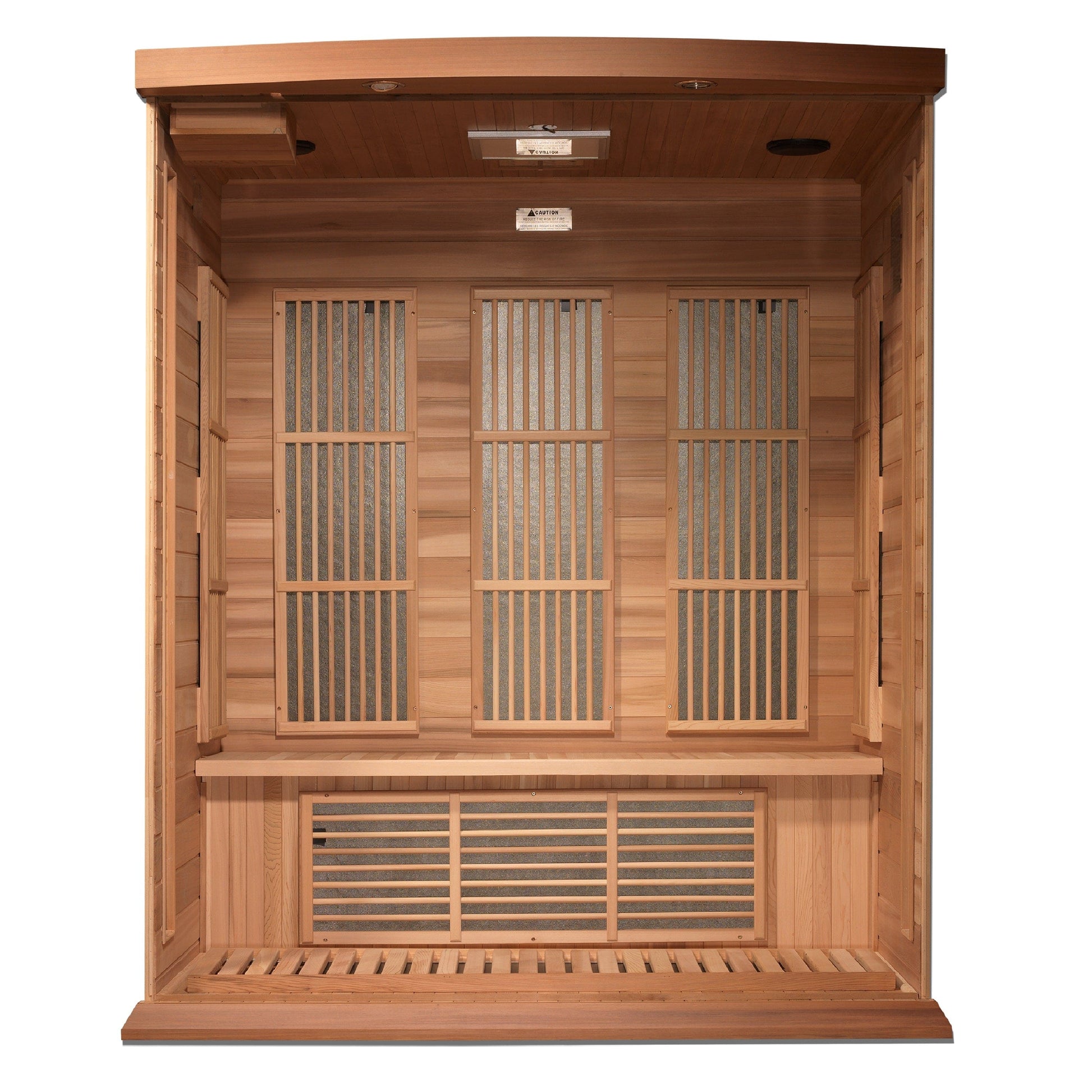 Golden Designs Sauna Golden Designs Maxxus "Montilemar Edition" 3 Person Near Zero EMF FAR Infrared Sauna - Canadian Red Cedar