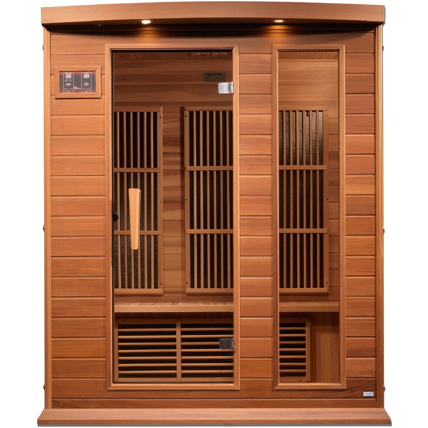 Golden Designs Sauna Golden Designs Maxxus "Montilemar Edition" 3 Person Near Zero EMF FAR Infrared Sauna - Canadian Red Cedar