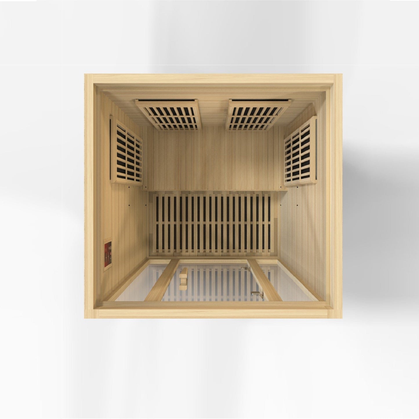 Golden Designs Sauna Golden Designs Maxxus "Seattle" 2 person Low EMF FAR Infrared Sauna - Canadian Hemlock