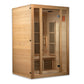 Golden Designs Sauna Golden Designs Maxxus "Seattle" 2 person Low EMF FAR Infrared Sauna - Canadian Hemlock