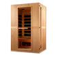 Golden Designs Sauna Golden Designs Maxxus "Serenity" Dual Tech 2 person Low EMF FAR Infrared Sauna Canadian Hemlock