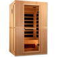 Golden Designs Sauna Golden Designs Maxxus "Serenity" Dual Tech 2 person Low EMF FAR Infrared Sauna Canadian Hemlock