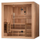 Golden Designs Sauna Golden Designs "Osla Edition" 6 Person Traditional Steam Sauna Canadian Red Cedar