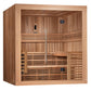 Golden Designs Sauna Golden Designs "Osla Edition" 6 Person Traditional Steam Sauna Canadian Red Cedar