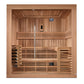 Golden Designs Sauna Golden Designs "Osla Edition" 6 Person Traditional Steam Sauna Canadian Red Cedar