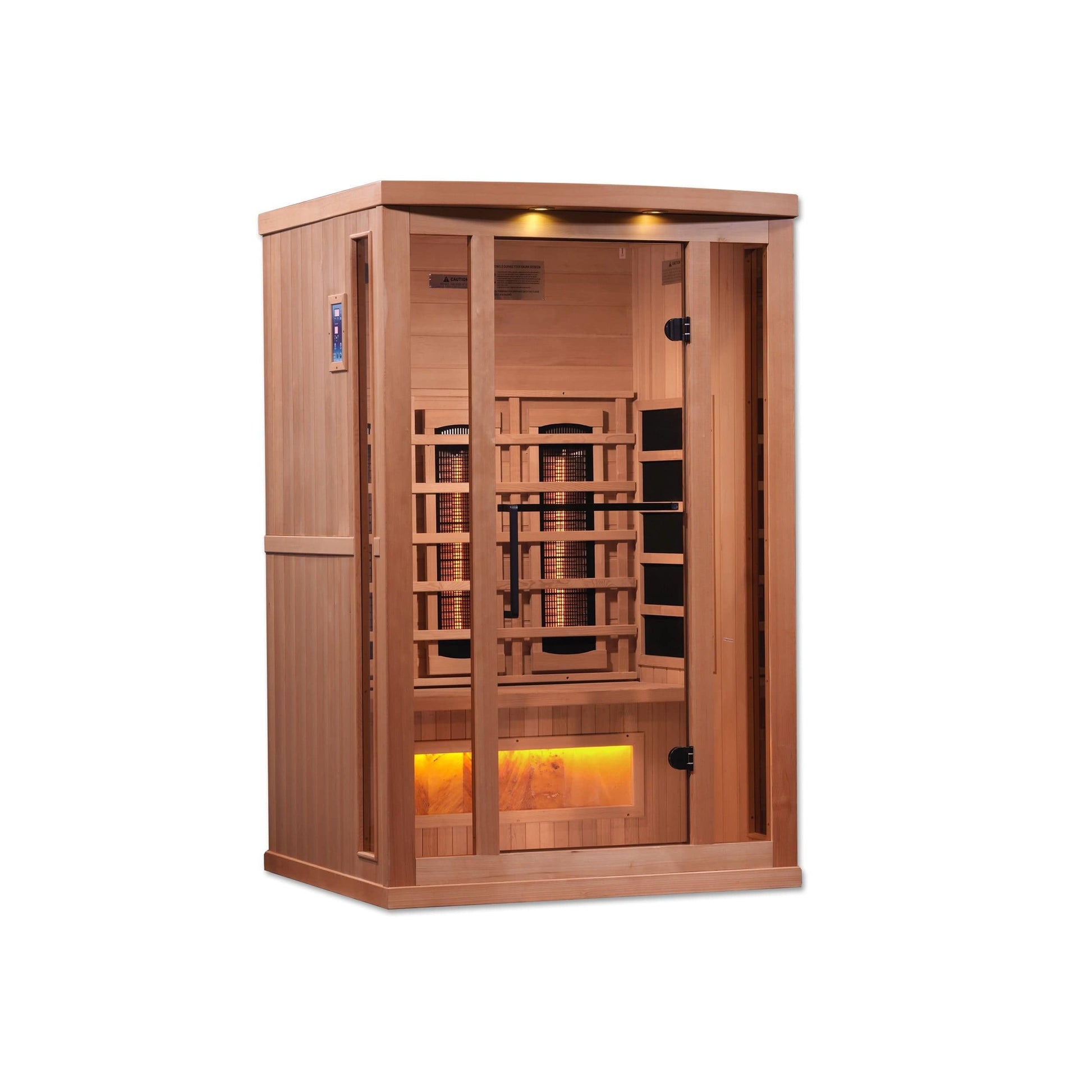 Golden Designs Sauna Golden Designs Reserve Edition 2 Person Full Spectrum with Himalayan Salt Bar