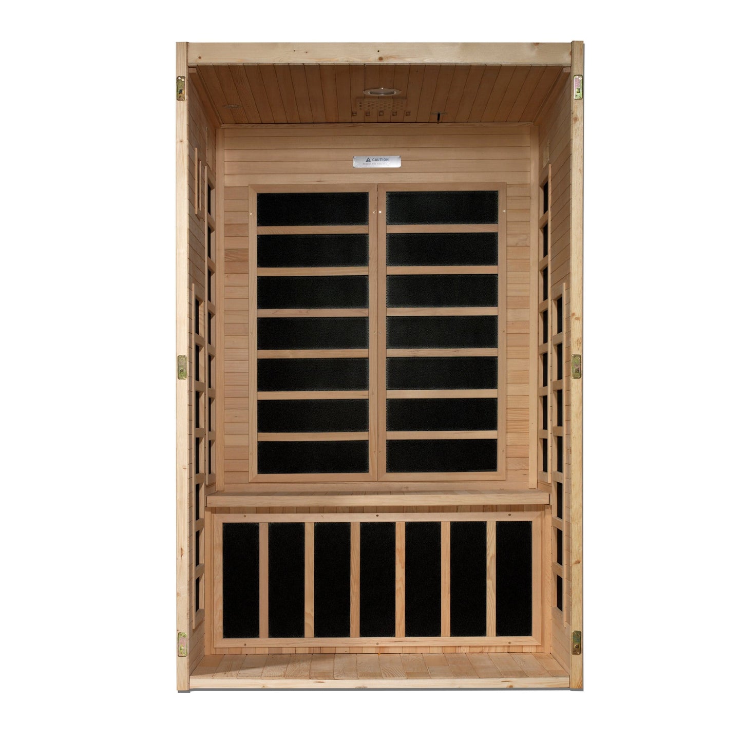 Golden Designs Sauna Golden Designs Santiago - 2 Person Low EMF FAR Infrared Sauna