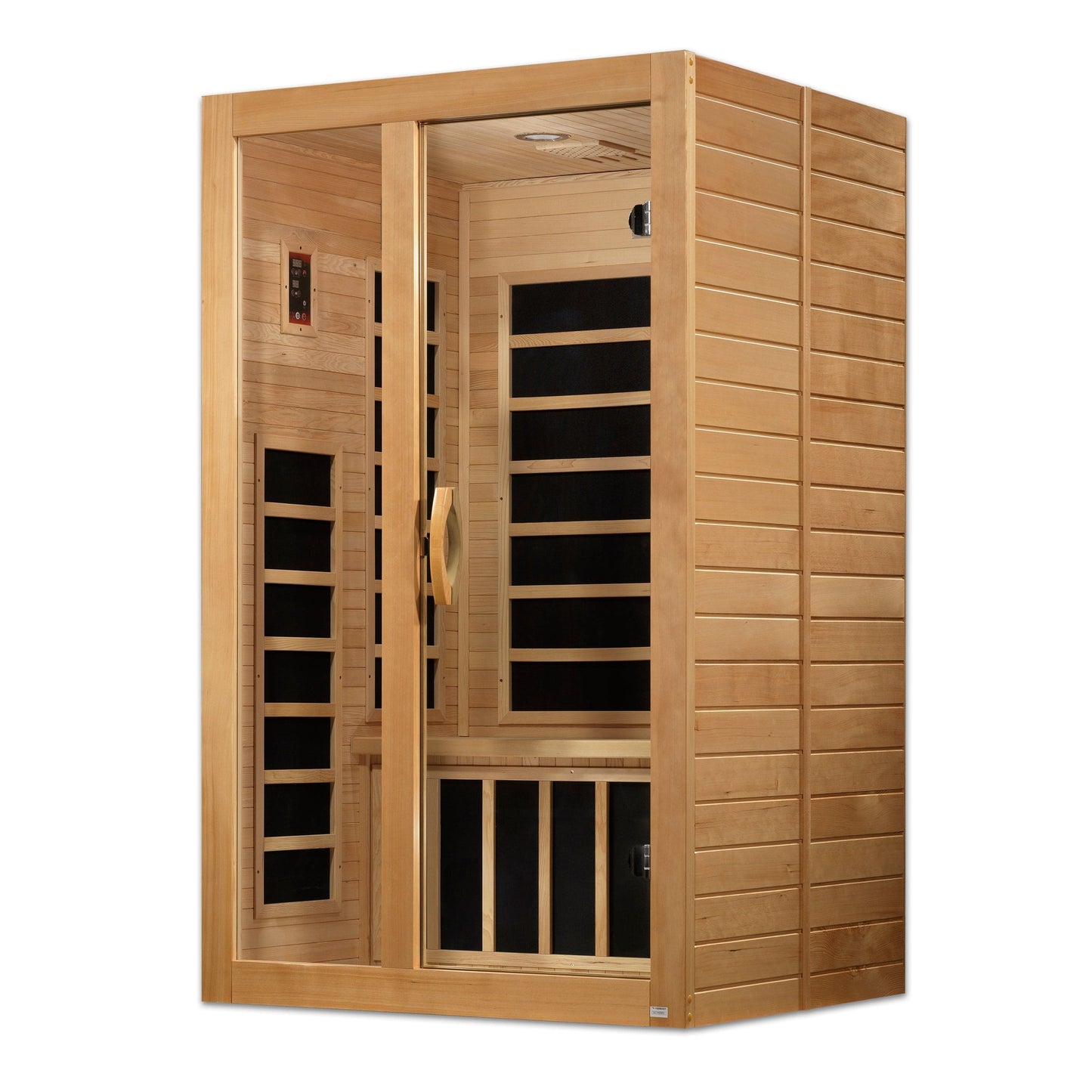 Golden Designs Sauna Golden Designs Santiago - 2 Person Low EMF FAR Infrared Sauna