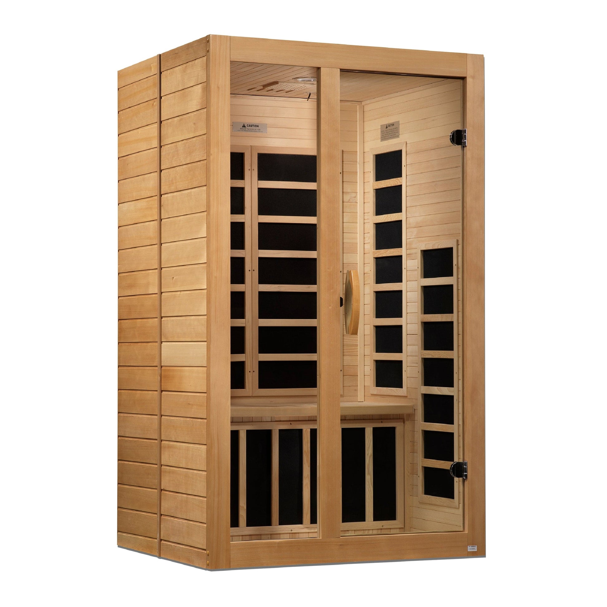 Golden Designs Sauna Golden Designs Santiago - 2 Person Low EMF FAR Infrared Sauna