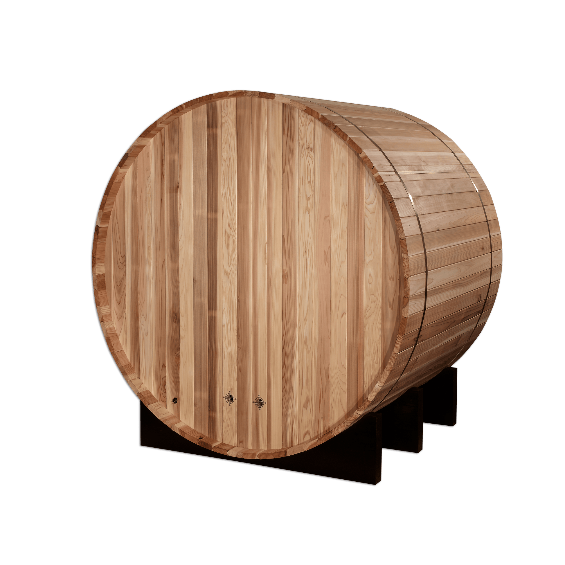 Golden Designs Sauna Golden Designs "St. Moritz" 2 Person Barrel Traditional Sauna - Pacific Cedar