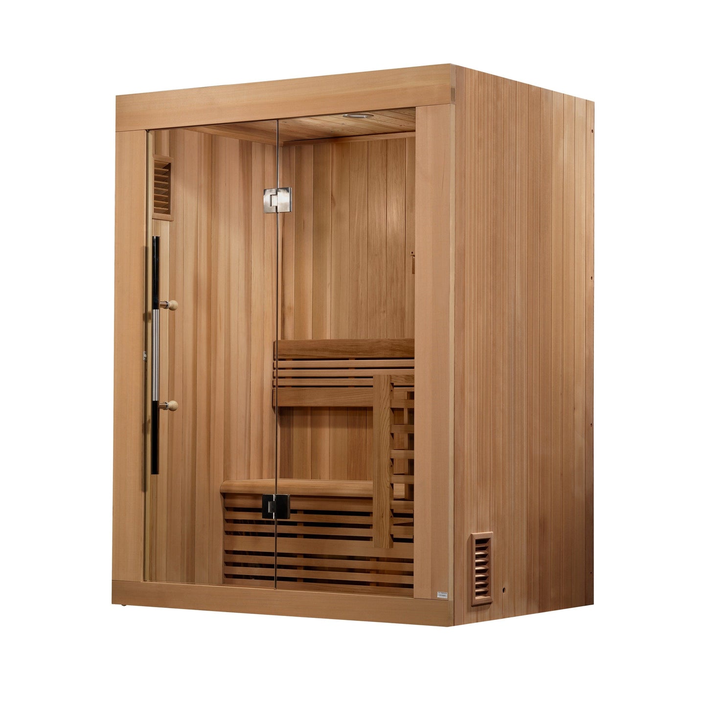 Golden Designs Sauna Golden Designs "Sundsvall Edition" 2 Person Traditional Steam Sauna