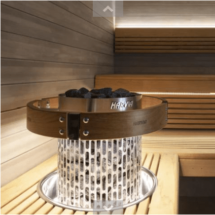 Harvia Electric Sauna Heaters Harvia Cilindro PC60E, Stones & Safety Railing Harvia Cilindro PC60E