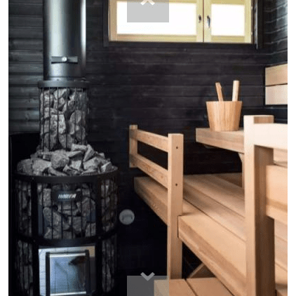 Harvia Wood Burning Sauna Heaters Components Smoke Pipe Cover - Legend Series