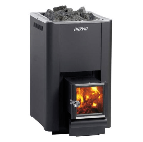 Harvia Wood Burning Sauna Heaters Harvia Pro 20 SL Black