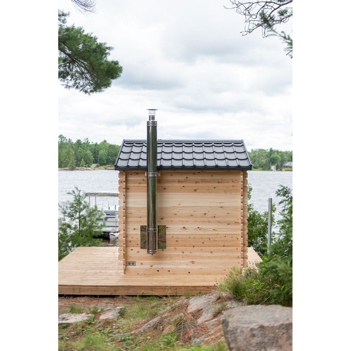 Leisurecraft Sauna Leisurecraft CT Georgian Cabin Sauna 2-6 Person