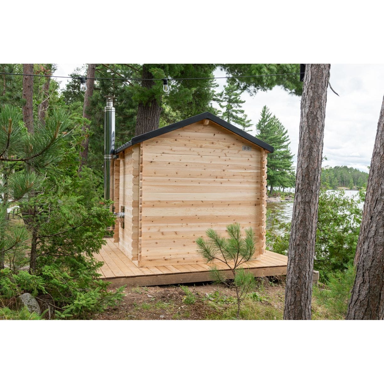 Leisurecraft Sauna Leisurecraft CT Georgian Cabin Sauna 2-6 Person