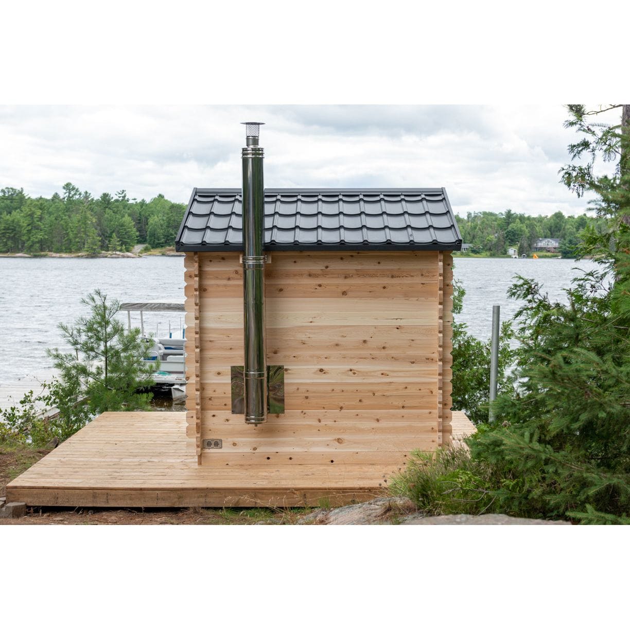 Leisurecraft Sauna Leisurecraft CT Georgian Cabin Sauna 2-6 Person