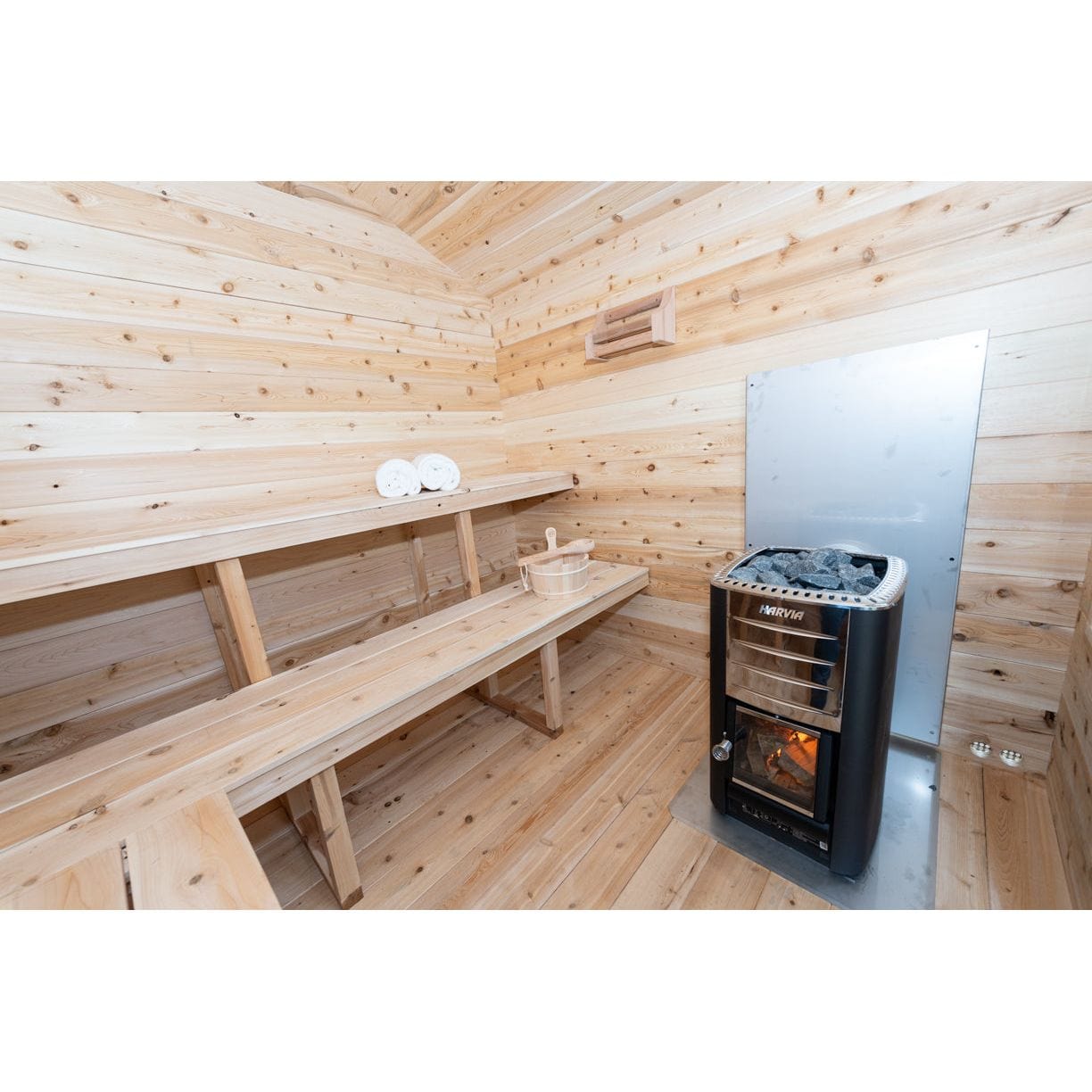 Leisurecraft Sauna Leisurecraft CT Georgian Cabin Sauna 2-6 Person