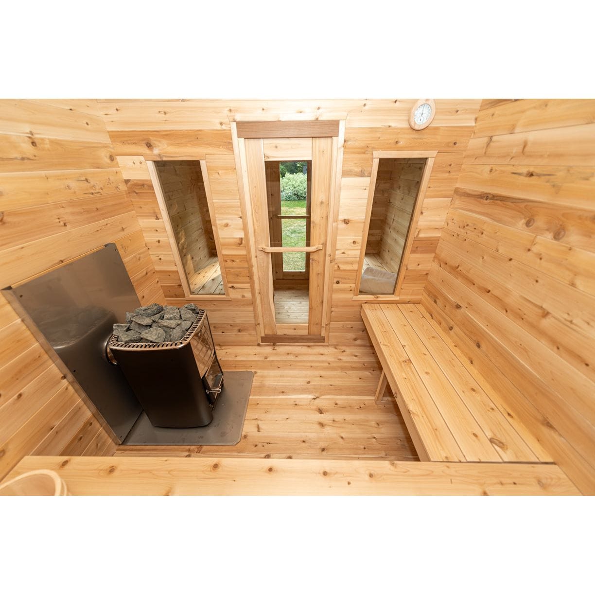 Leisurecraft Sauna Leisurecraft CT Georgian Cabin Sauna with Changeroom 2-6 Person