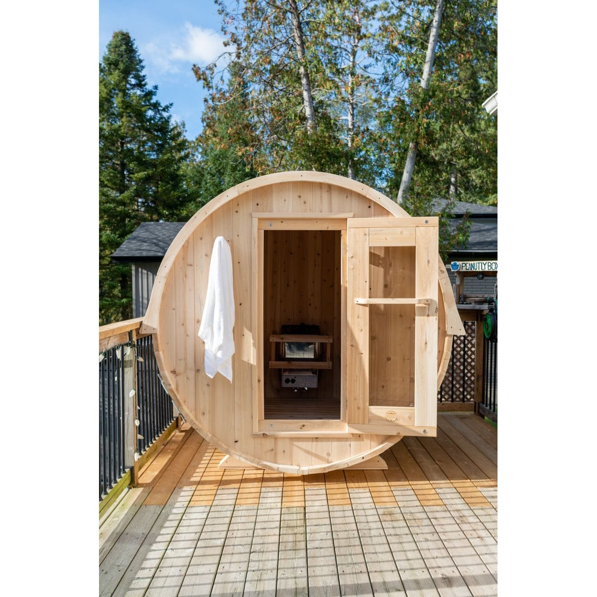 Leisurecraft Sauna Leisurecraft CT Harmony Barrel Sauna - 2-4 Person