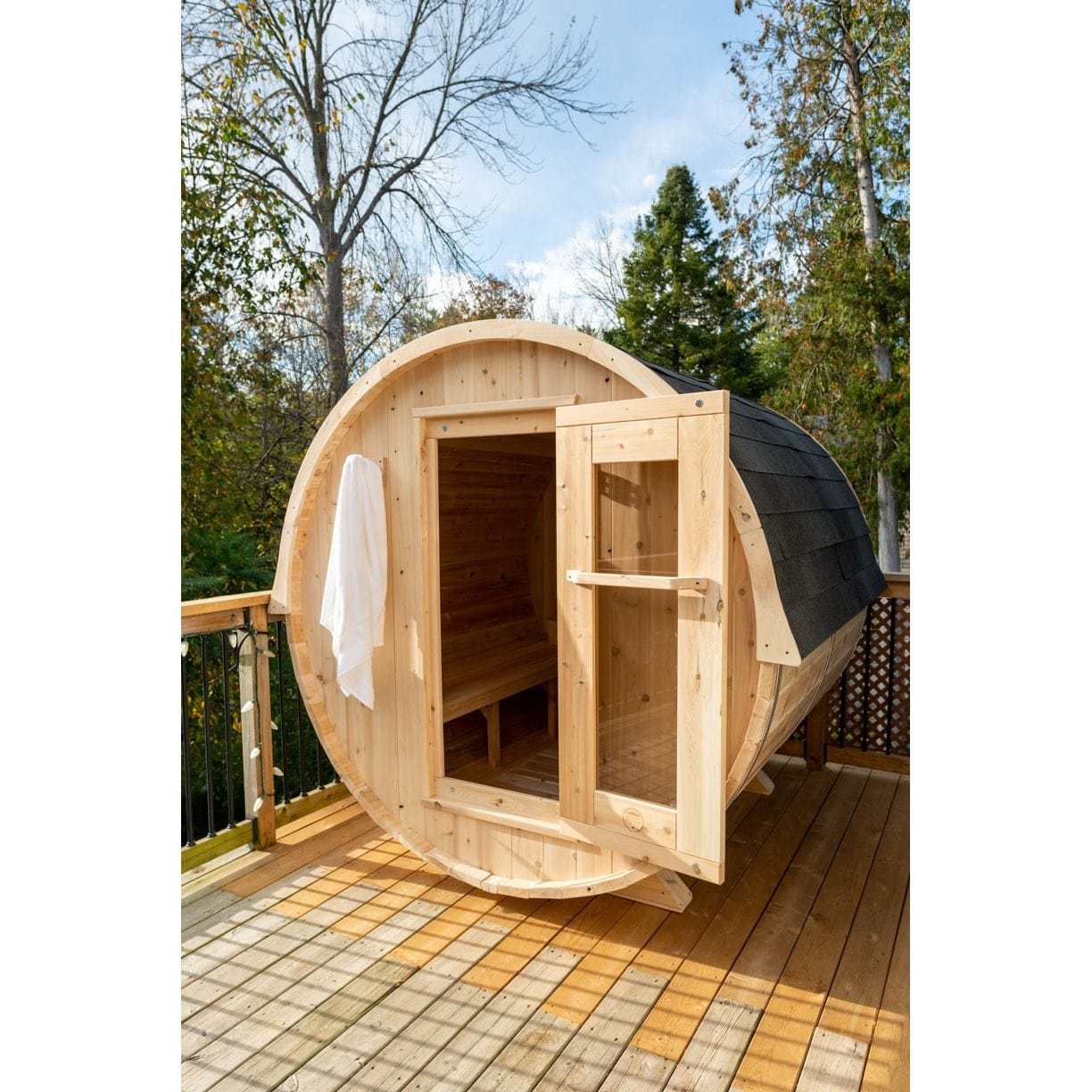 Leisurecraft Sauna Leisurecraft CT Harmony Barrel Sauna - 2-4 Person