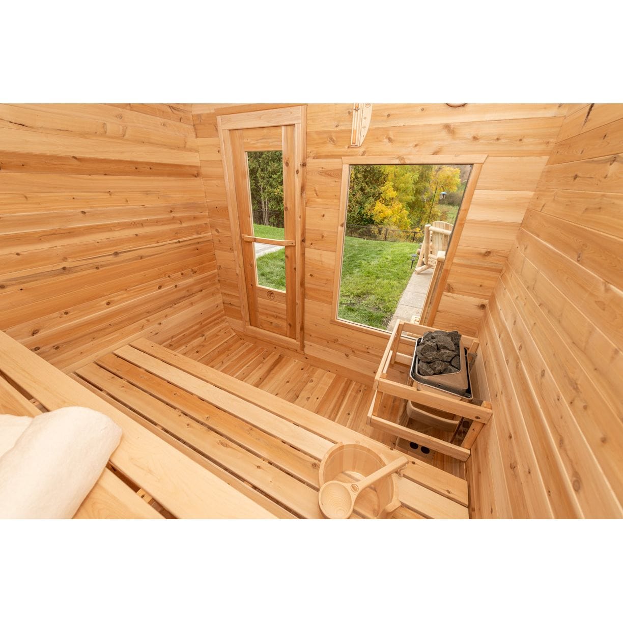 Leisurecraft Sauna Leisurecraft CT Luna Sauna 2-4 Person