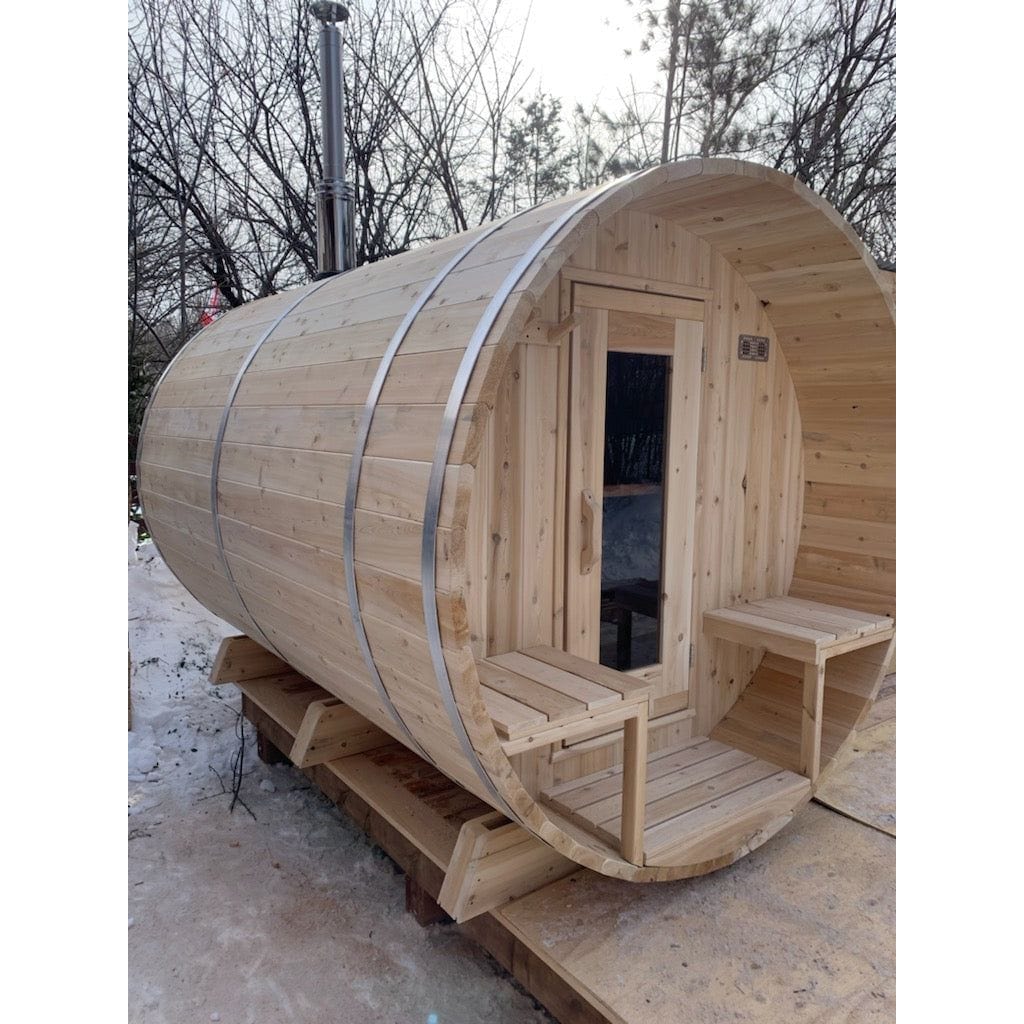 Leisurecraft Sauna Leisurecraft CT Serenity Barrel Sauna - 4 person