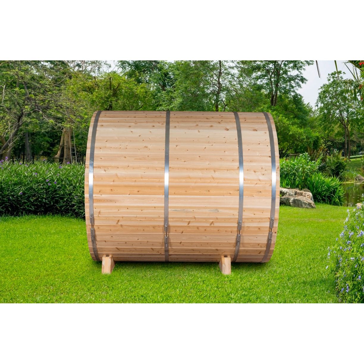 Leisurecraft Sauna Leisurecraft Serenity MP Barrel Sauna - 4 Person