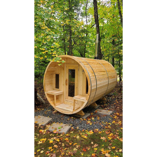 Leisurecraft Sauna Leisurecraft Tranquility MP Barrel Sauna - 6 Person