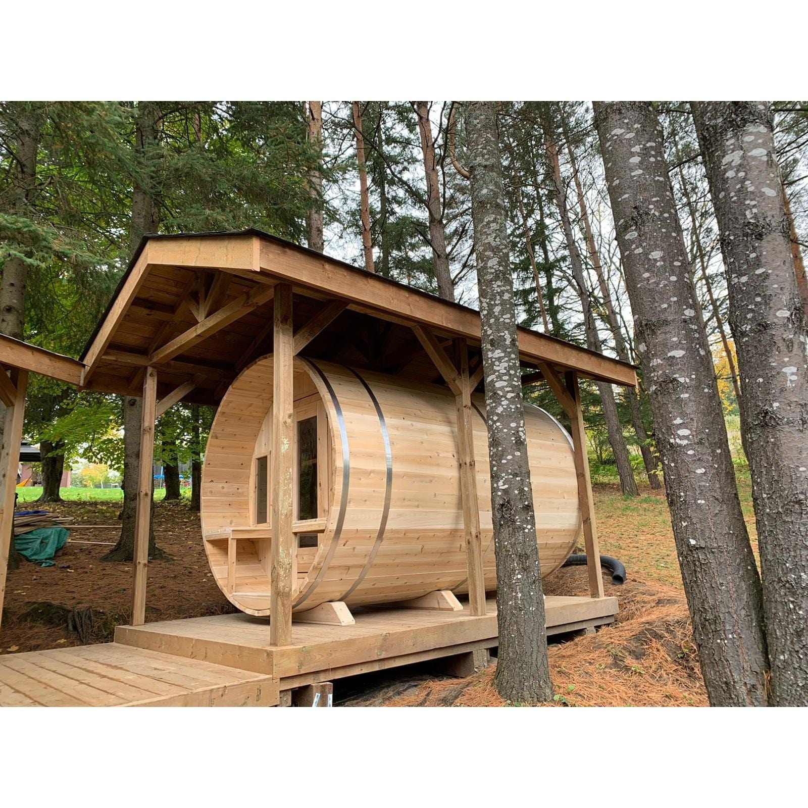 Leisurecraft Sauna Leisurecraft Tranquility MP Barrel Sauna - 6 Person