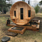 Leisurecraft Sauna Leisurecraft Tranquility MP Barrel Sauna - 6 Person