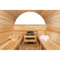 Leisurecraft Sauna No Heater Leisurecraft Serenity MP Barrel Sauna - 4 Person