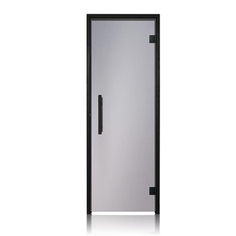 Prosaunas Tinted Glass Sauna Door 24x81 - Black Alder Frame