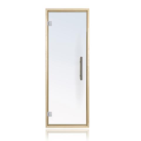 Prosaunas Clear Glass Sauna Door 24x73 - Aspen Frame