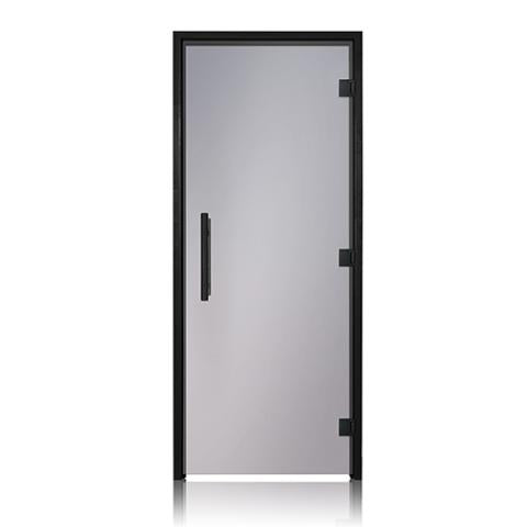 Prosaunas Tinted ADA Glass Sauna Door 36x81 - Black Alder Frame