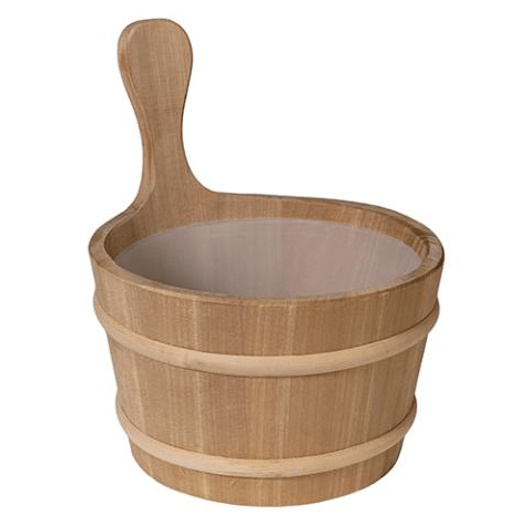 PROSAUNAS Sauna Accessories Alder Prosaunas Wood Sauna Bucket