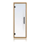 Prosaunas Clear Glass Sauna Door 24x73 - Aspen Frame