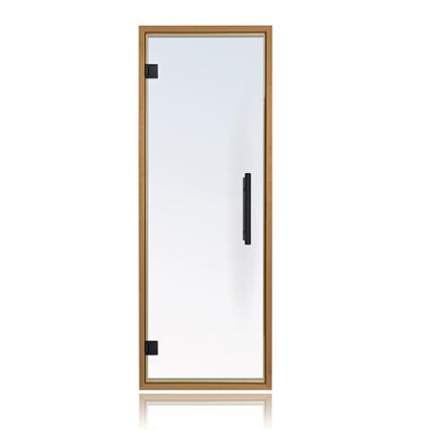 Prosaunas Clear Glass Sauna Door 24x73 - Aspen Frame