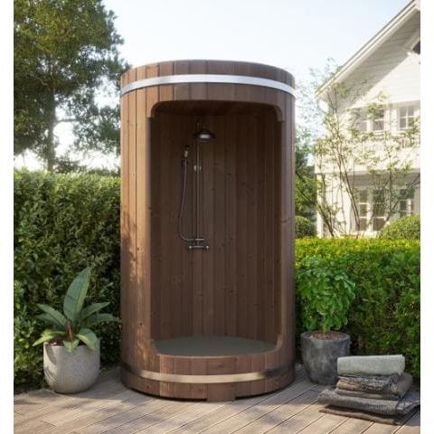 SaunaLife Outdoor Showers SaunaLife Barrel Shower Model R3