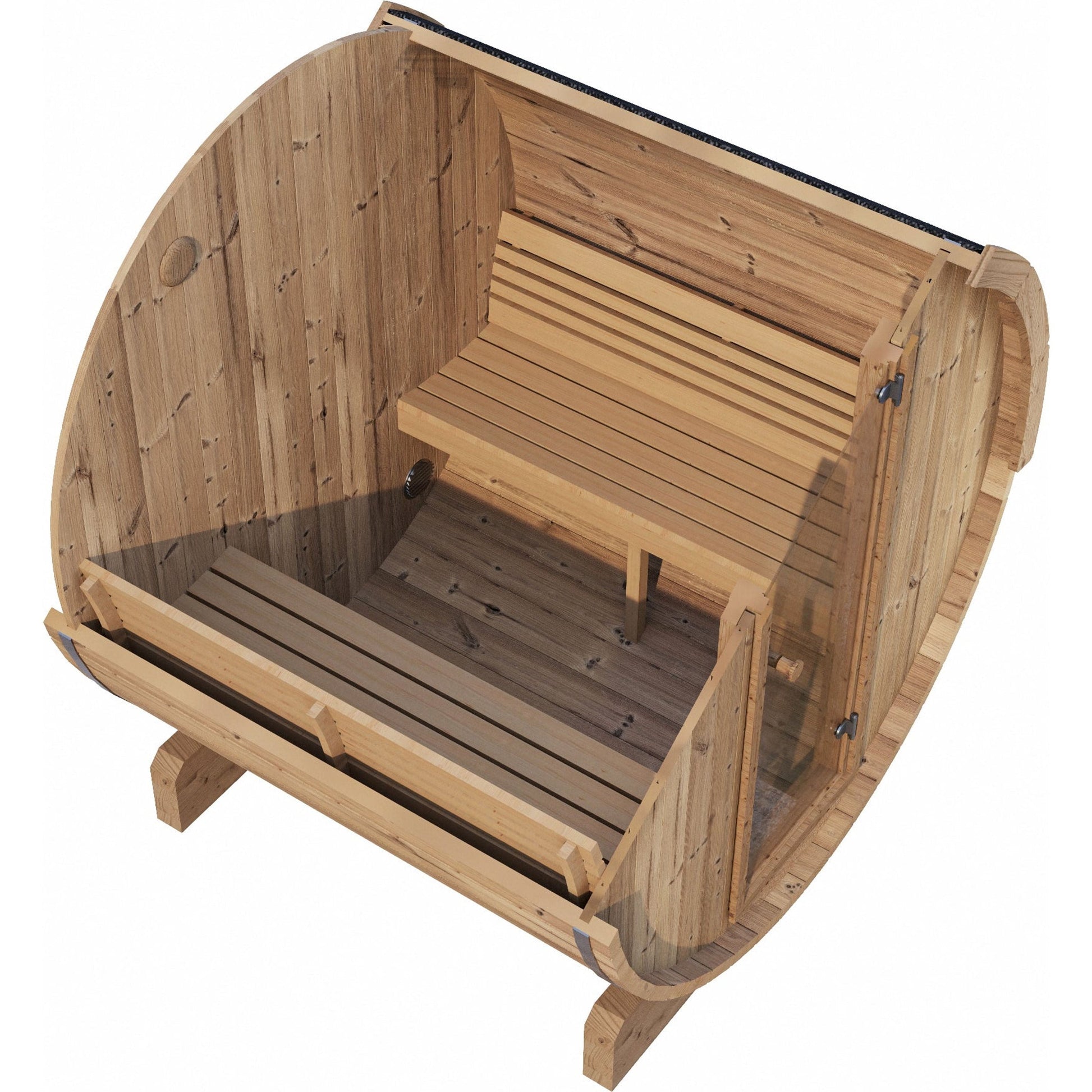 SaunaLife Sauna SaunaLife E7 Sauna Barrel - 4 Person