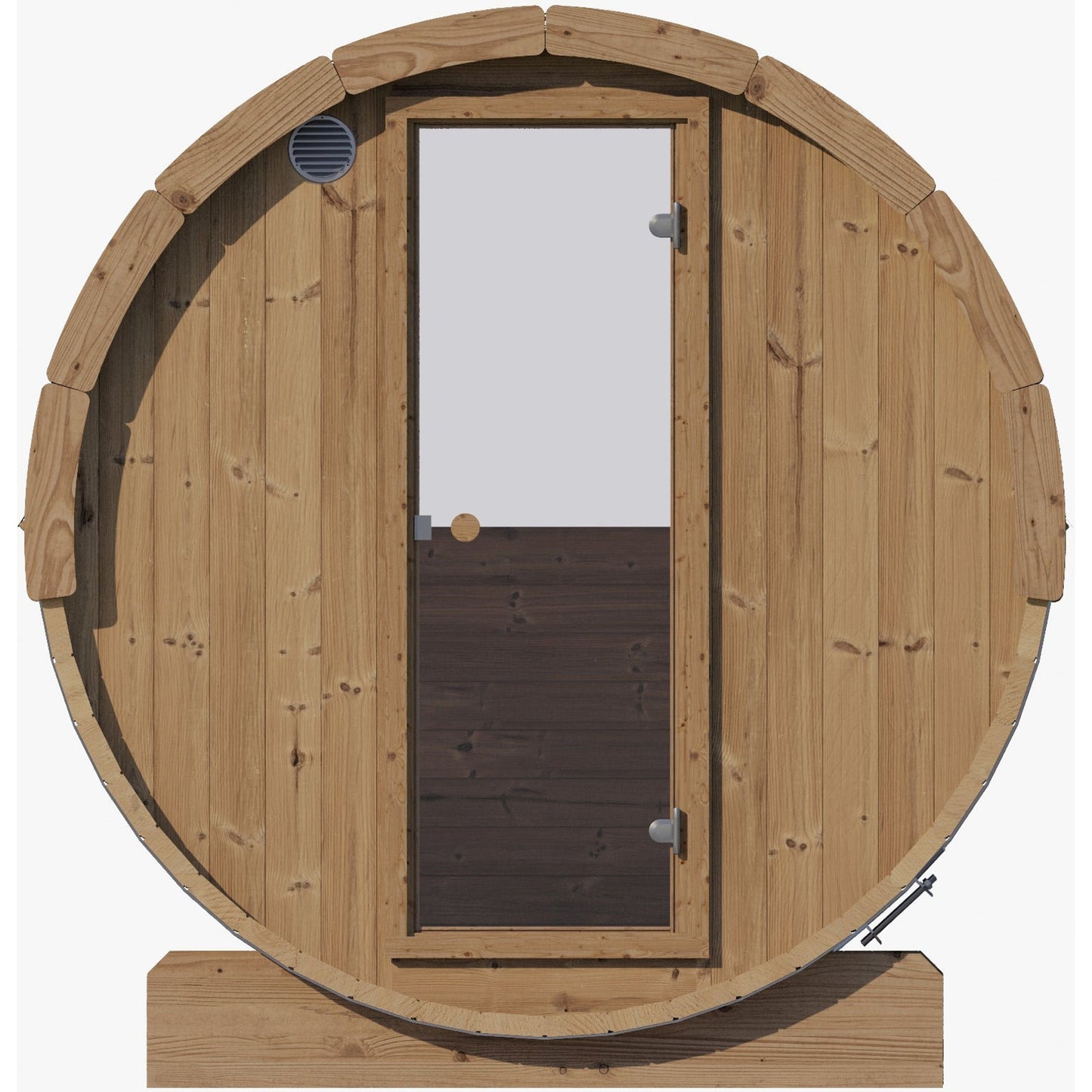 SaunaLife Sauna SaunaLife E7W Sauna Barrel with Window - 4 Person