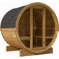 SaunaLife Sauna SaunaLife E8G Sauna Barrel with Glass Front - 6 Person