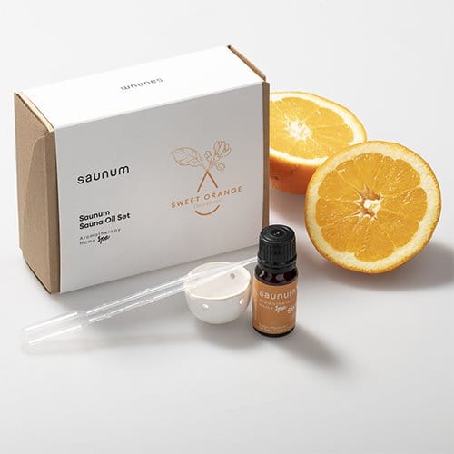 Saunum Sauna Accessories Sweet-Orange Saunum Aroma Oil Set