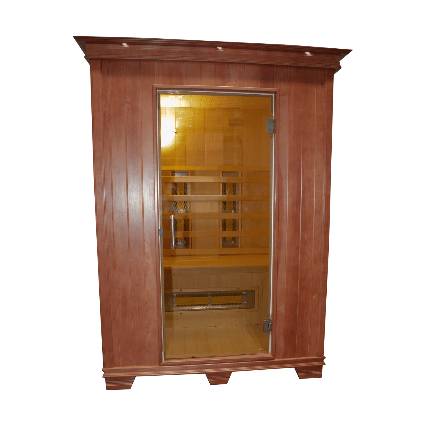 TheraSauna Infrared Sauna Warm Mahogany TheraSauna Far Infrared Sauna - 2 Person