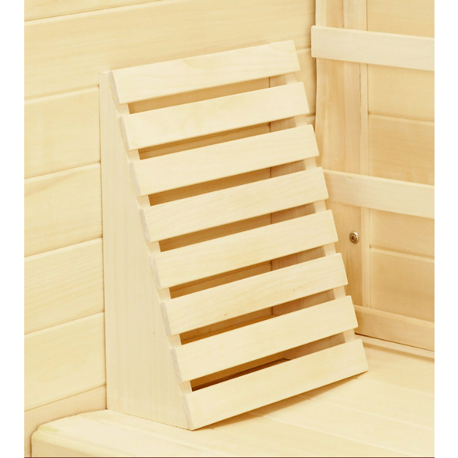 TheraSauna Sauna Accessories TheraSauna Aspen Wood Backrest / Footrest